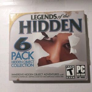 Legends of the Hidden 6 Pack Hidden Object Collection PC DVD-ROM Video Game